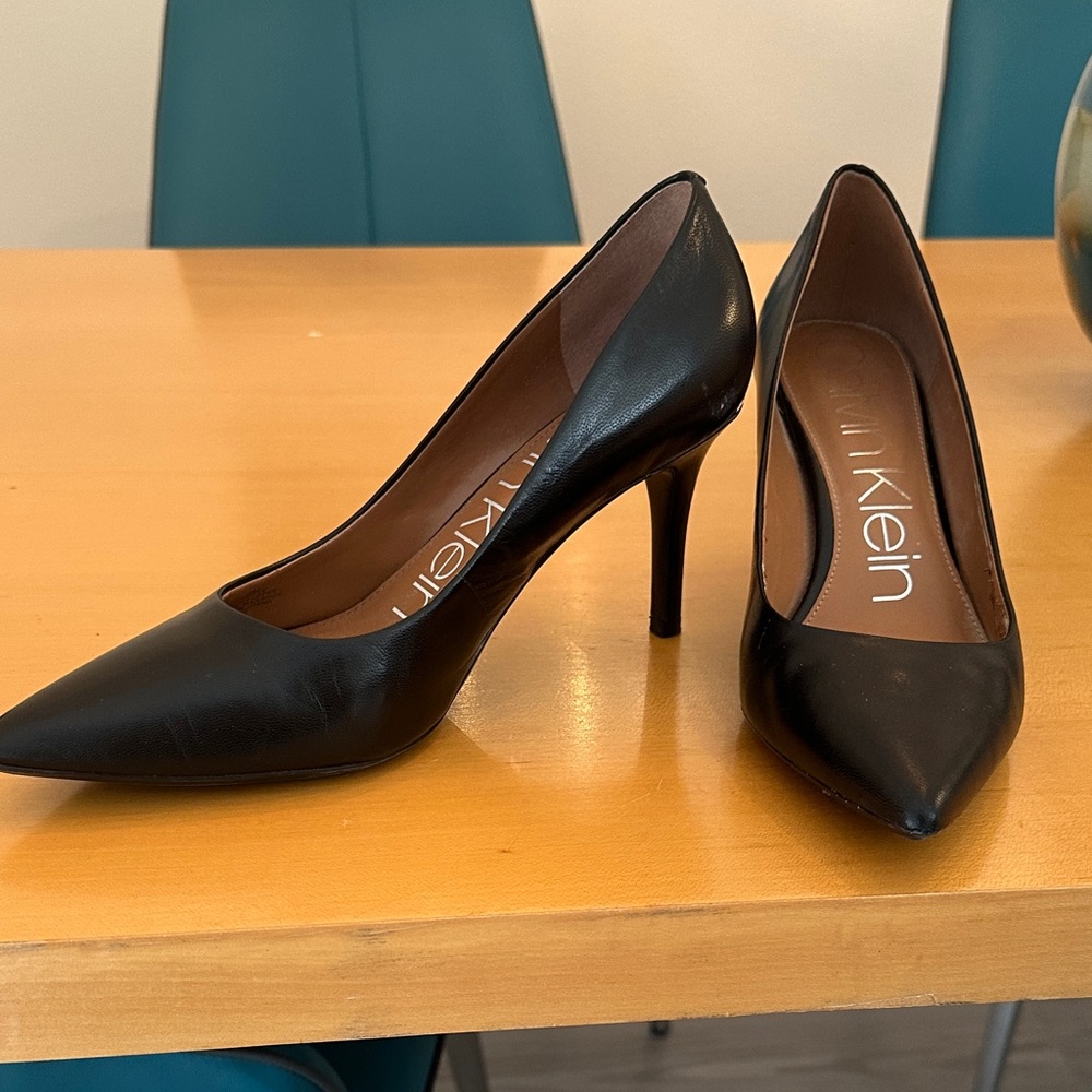 Calvin Klein Classic Black Heels